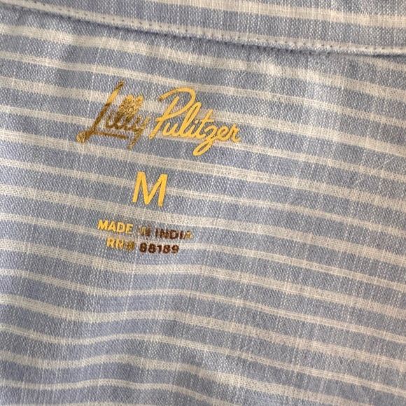 Lilly Pulitzer
BONDI JACARANDA BLUE BEACH DAY SET. Button down/Draw string short - Picture 8 of 14